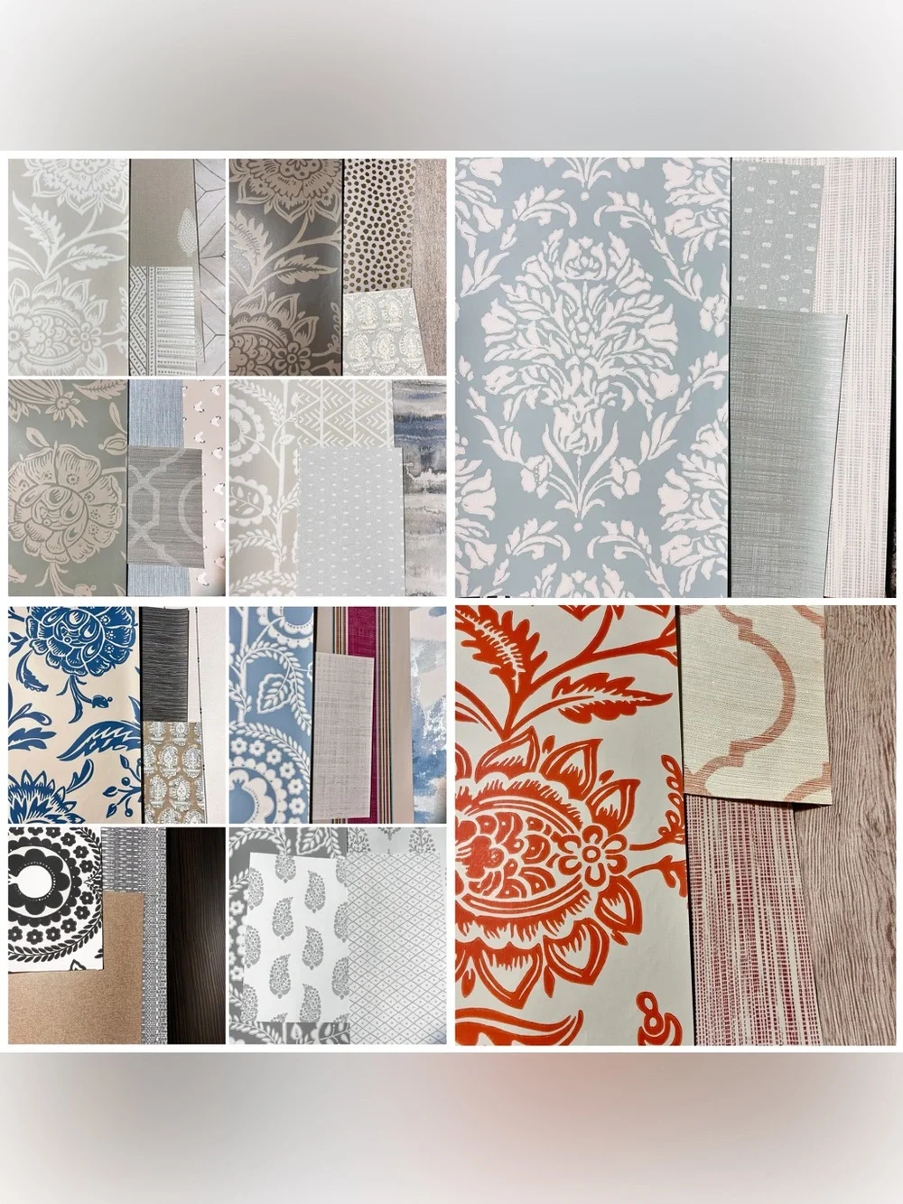 40 Assorted Designer Textured Arts Crafts Scrapbooking Detailed Designs Sheets